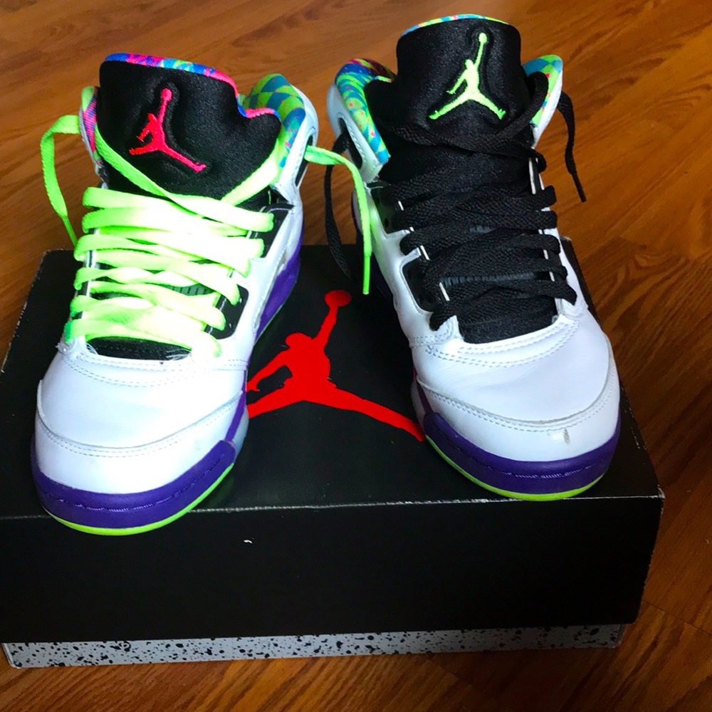 The Air Jordan 5. theres a lot of different color